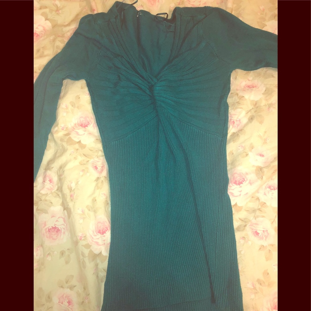 Pretty Teal Sweater